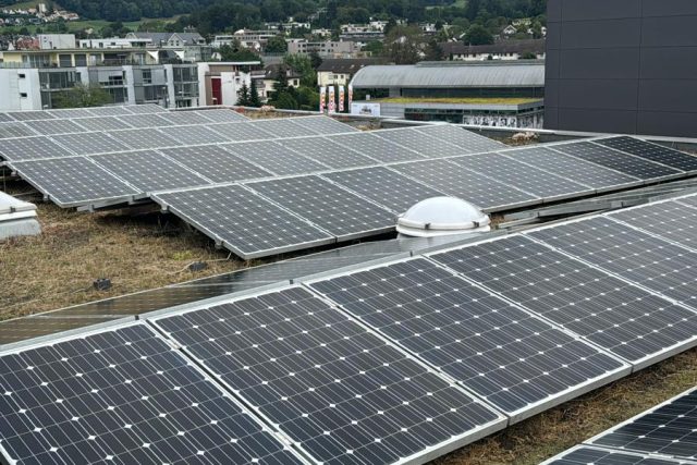 Solarpanellen Reinigung